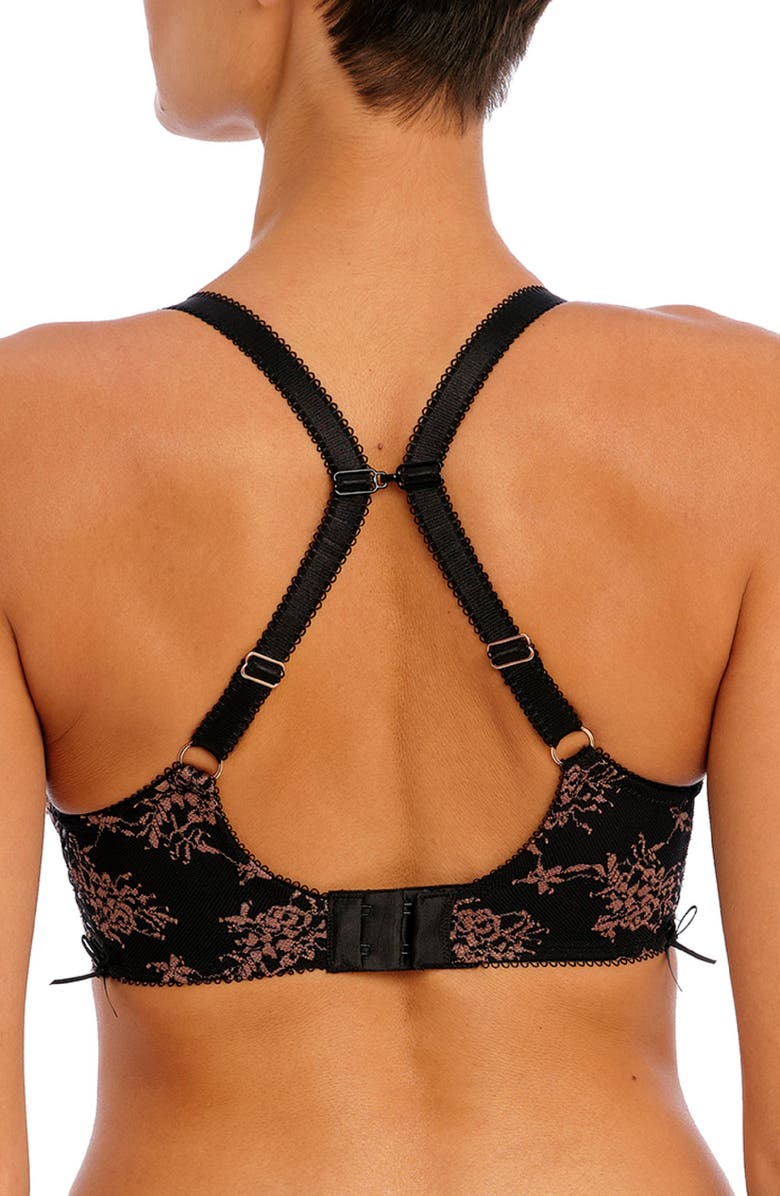 Freya Offbeat Decadence Underwire Side Support Bra, Alternate, color, 