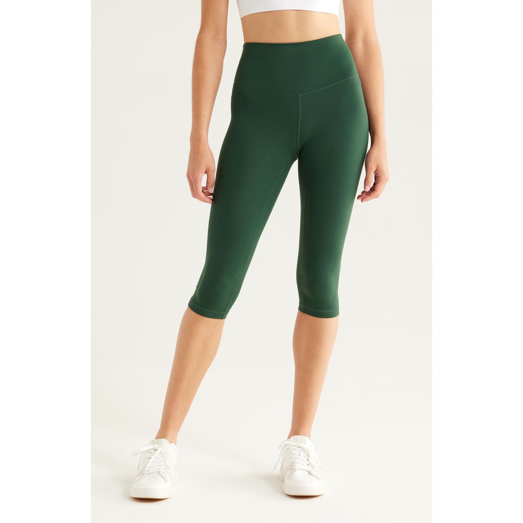 Zella Studio Luxe High Waist Capri Leggings