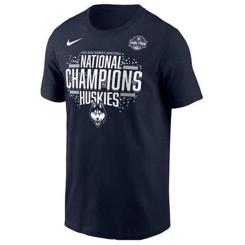 Men's Nike Navy UConn Huskies 2025 NCAA Women's Basketball National Champions Locker Room T-Shirt