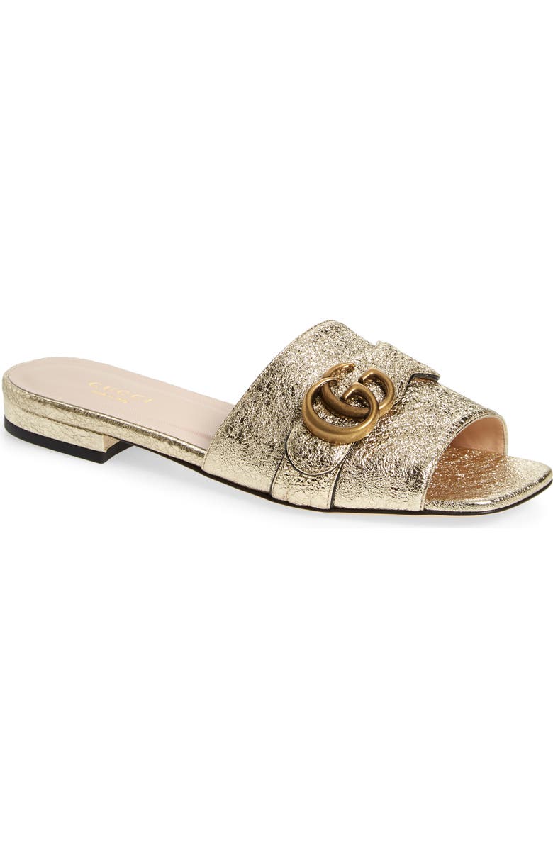 Gucci GG Slide Sandal, Main, color,
