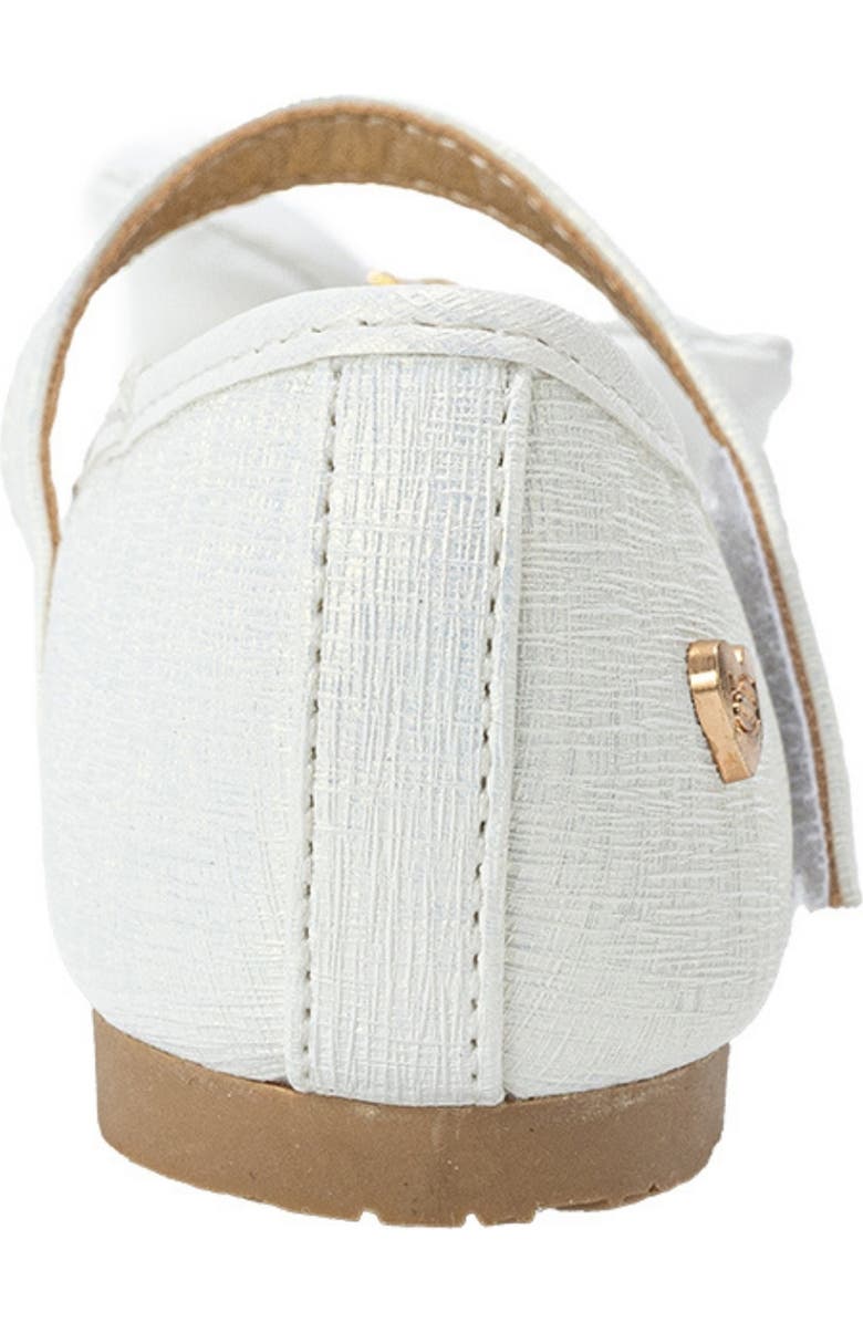 bebe Roxy Mary Jane Flat, Alternate, color, White