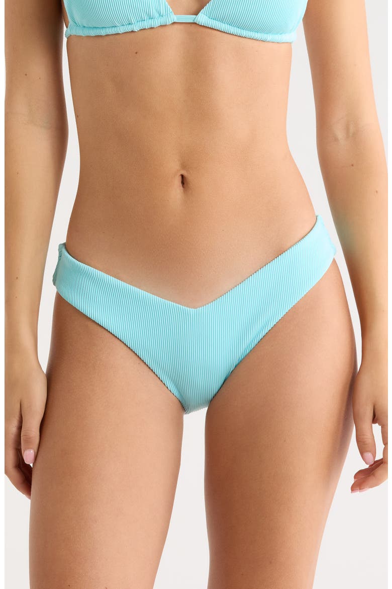 V-Cut Bikini Bottoms, Main, color, CALYPSO BLUE