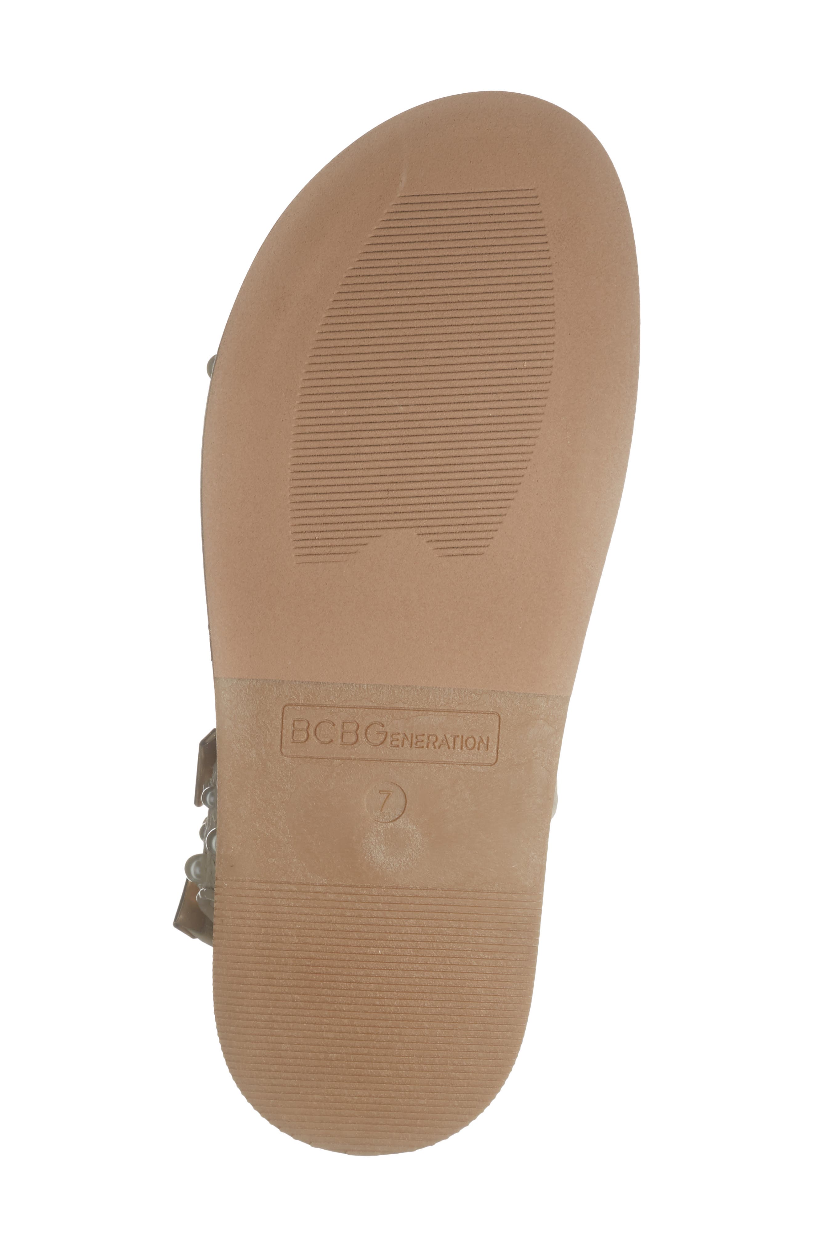 BCBGeneration Behka Sandal, Alternate, color, Natural Pearl