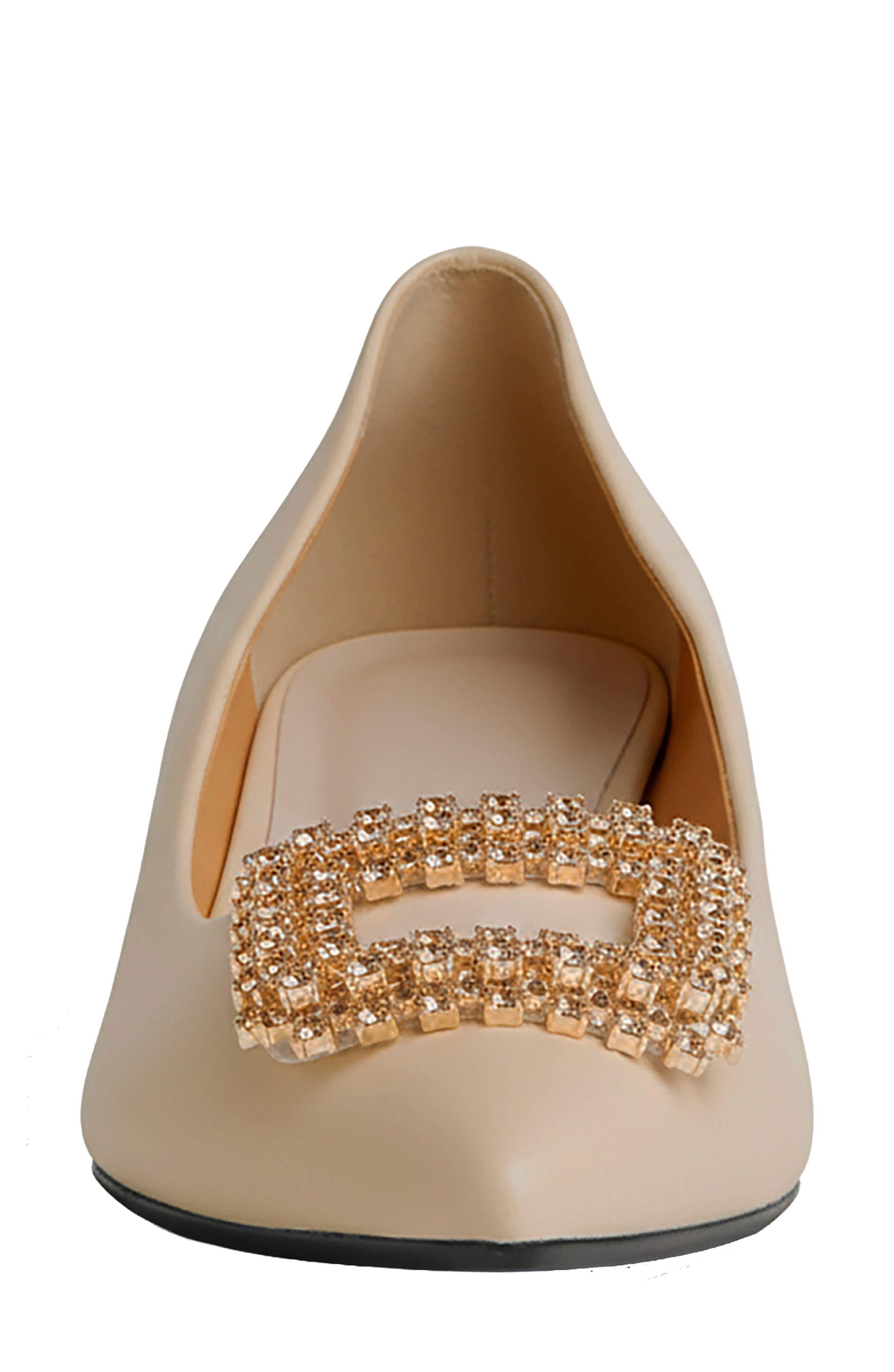Elsie Pointed Toe Pump, Alternate, color, BEIGE