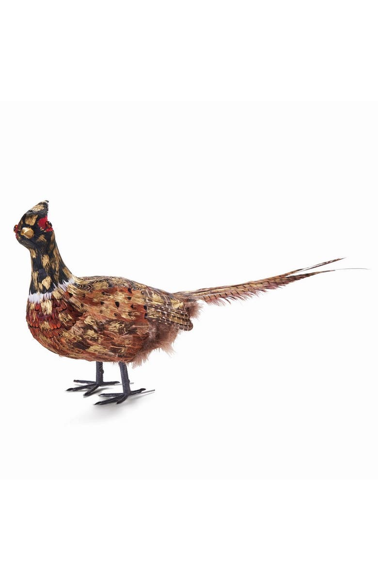 Napa Home & Garden Golden Standing Pheasant 27.5" L, Main, color, Gold
