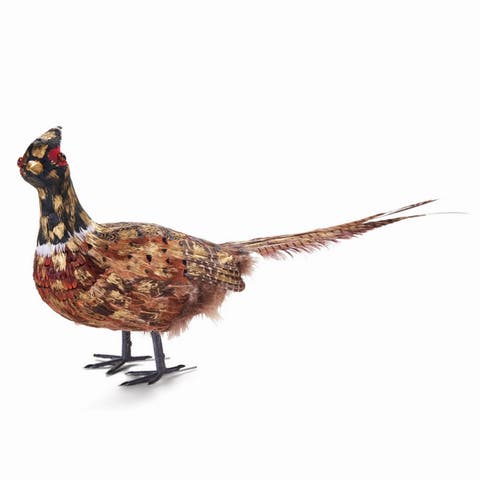 Golden Standing Pheasant 27.5" L