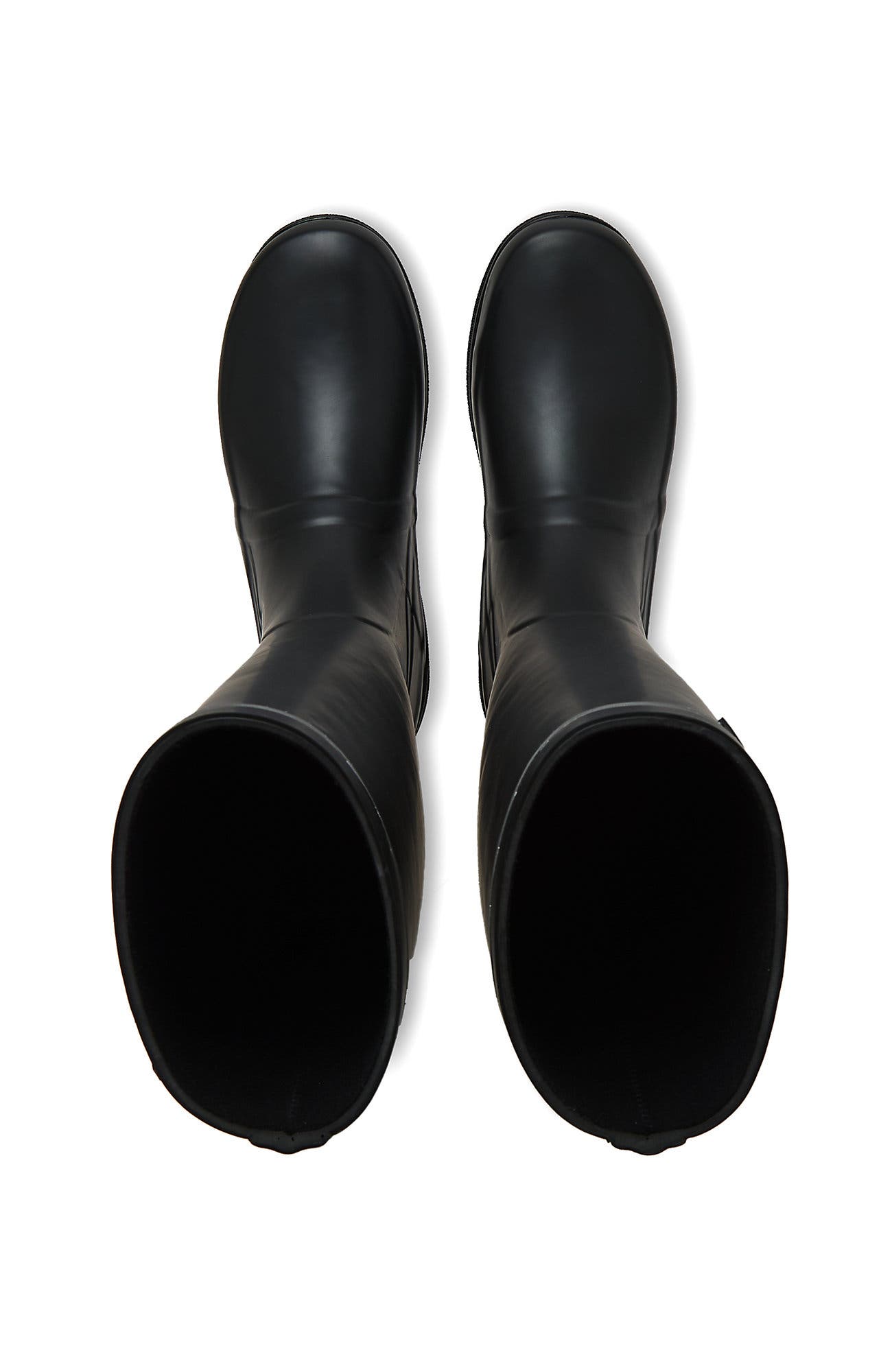 Lands' End Squall Buckle Tall Rain Boots, Alternate, color, Black