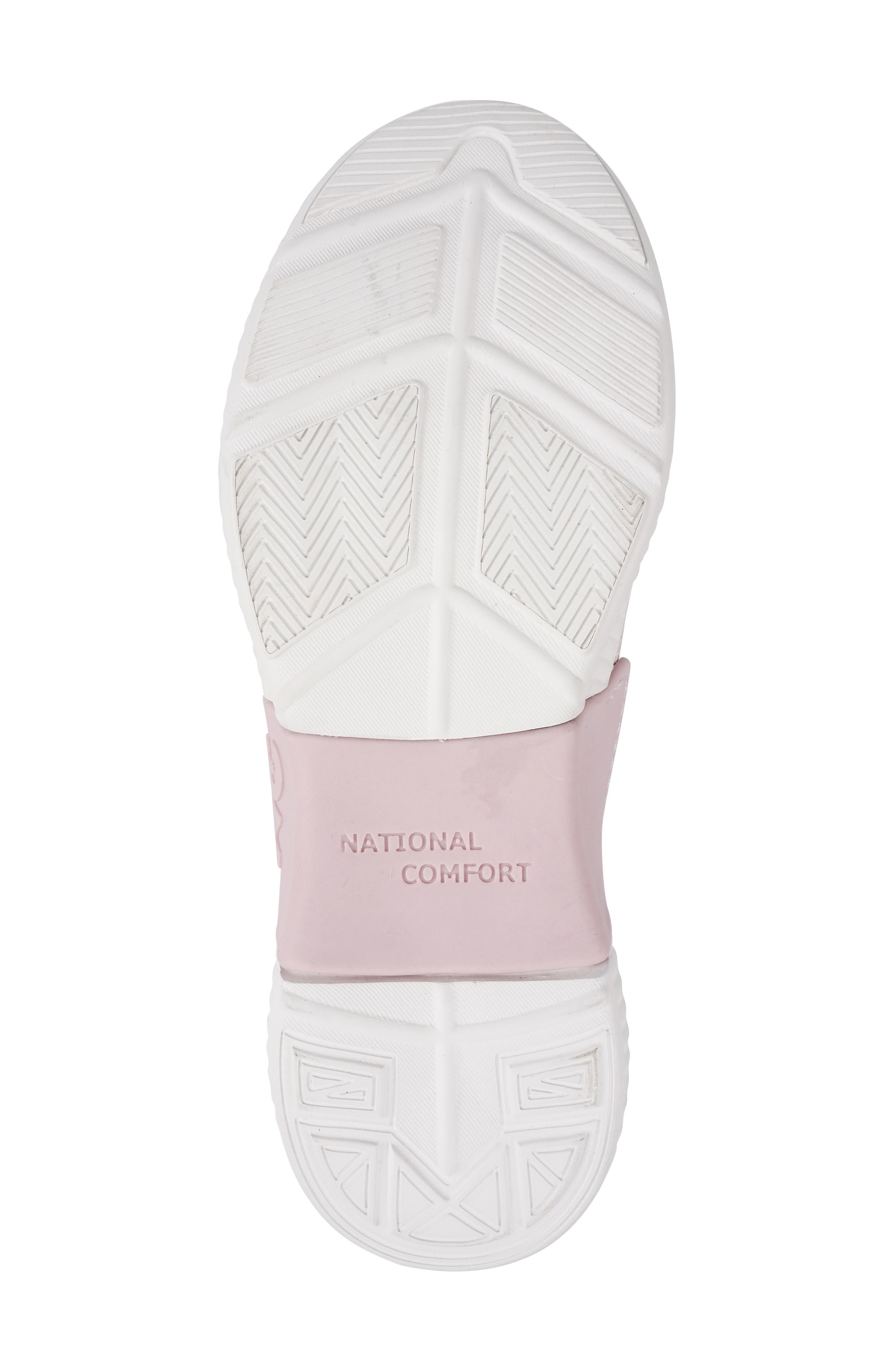 Klarra Faux Pearl Embellished Sneaker, Alternate, color, BLUSH