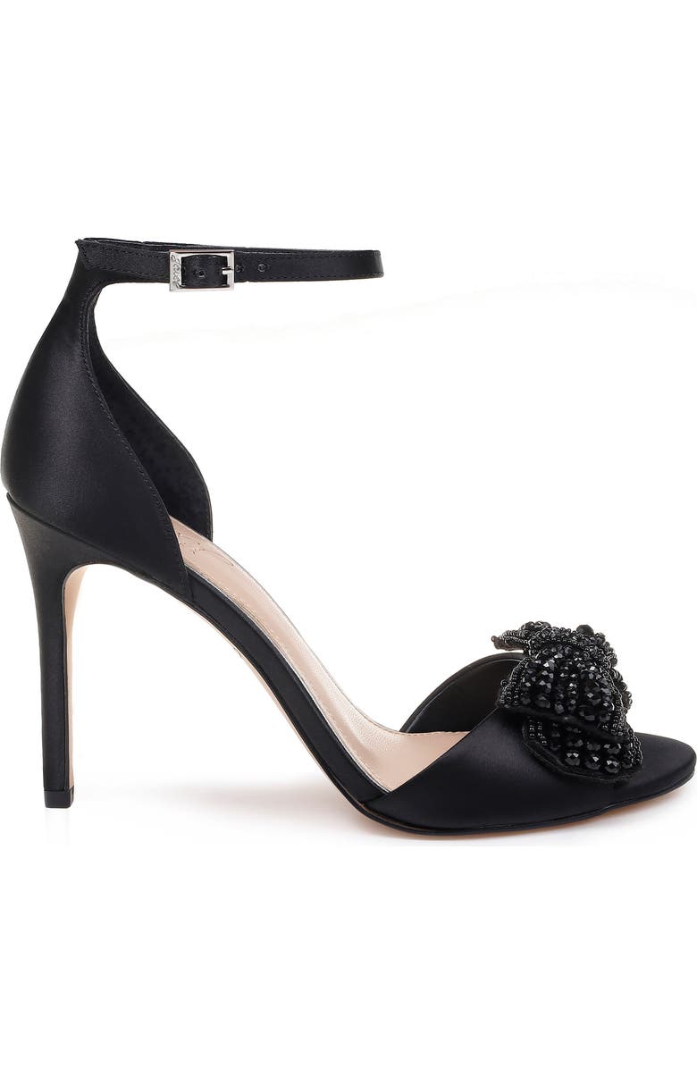 Jewel Badgley Mischka Zelina Bow Sandal, Alternate, color,