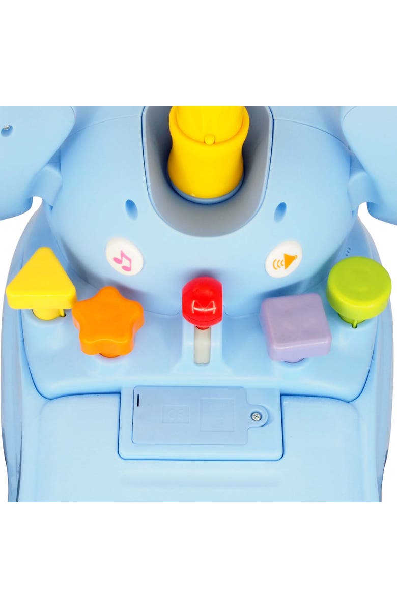 Kiddieland Lights n Sounds Elephant Rideon, Alternate, color, Multicolored