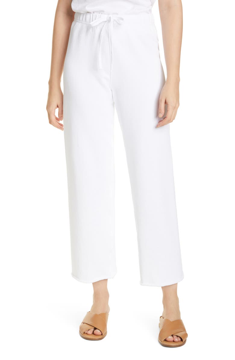 Frank & Eileen Catherine Favorite Cotton Sweatpants, Main, color, White