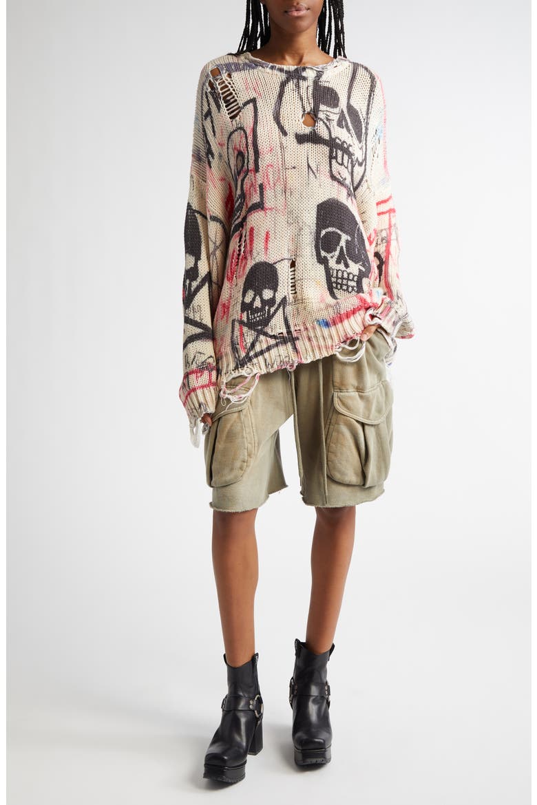 Relaxed Mulitpocket Sweat Shorts, Alternate, color, FADED OLIVE
