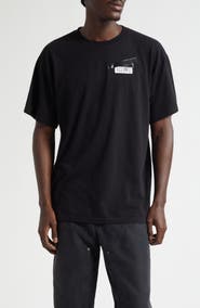 MM6 Maison Margiela Trompe l'Oeil Taped Numeric Logo Graphic T-Shirt