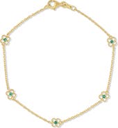 Bony Levy El Mar Emerald Line Bracelet