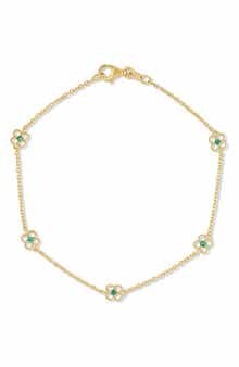 El Mar Emerald Line Bracelet
