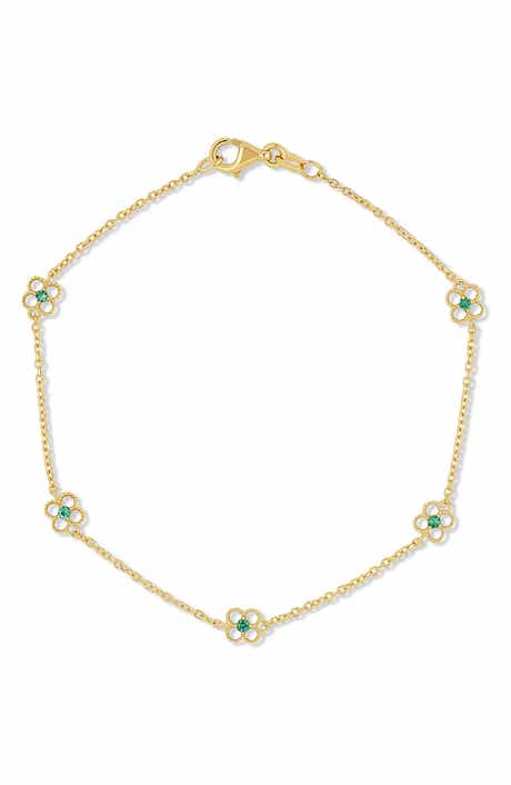 El Mar Emerald Line Bracelet