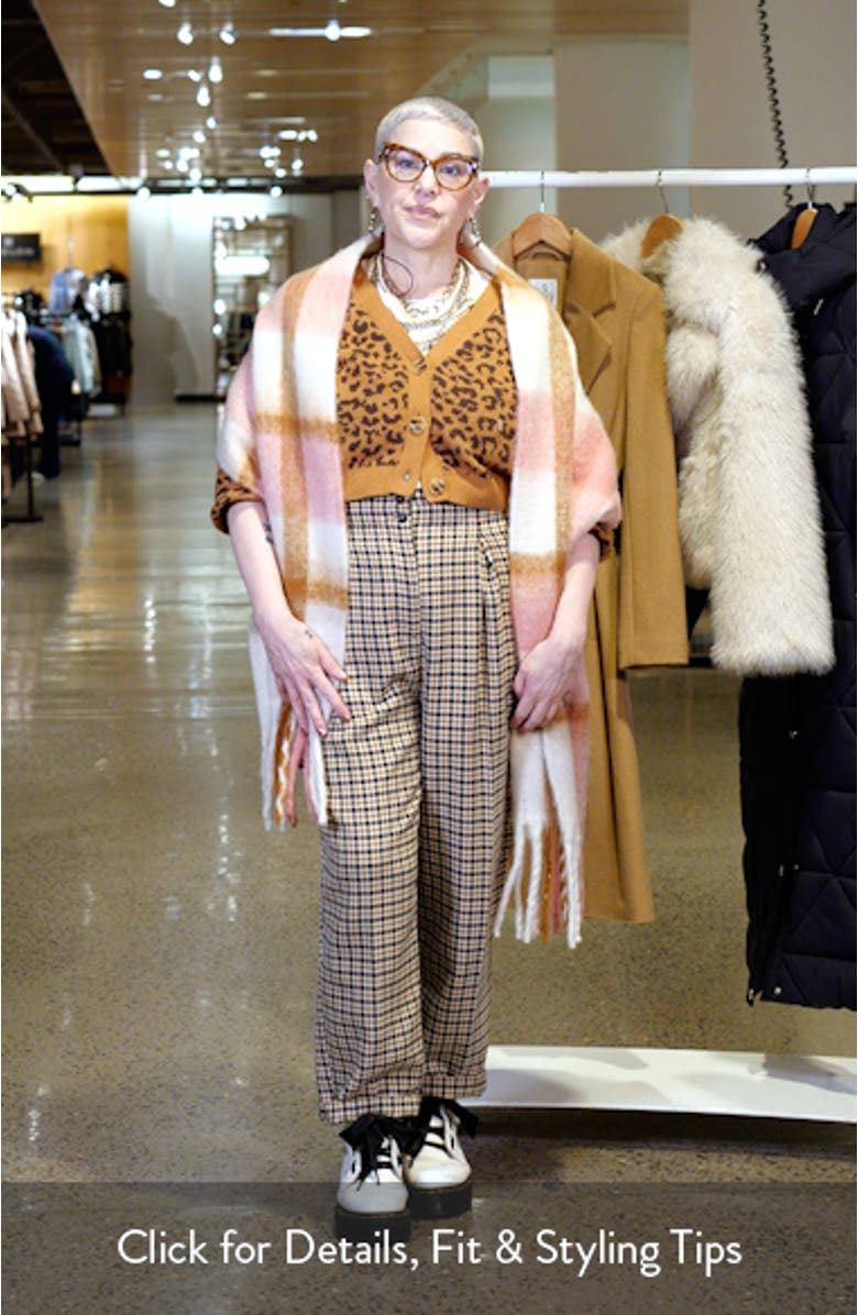 Fringe Blanket Scarf, sales video thumbnail