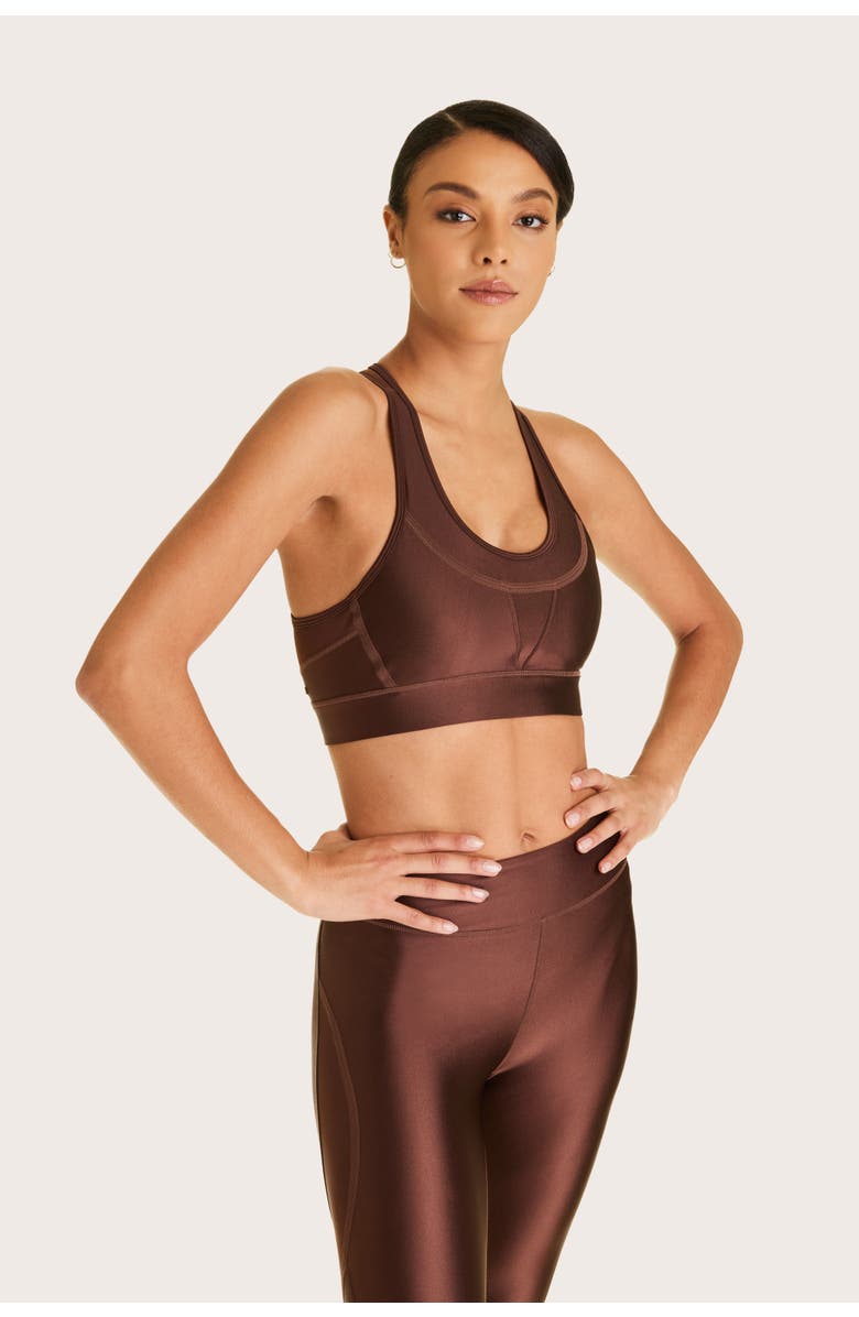 ALALA Surf Bra, Main, color, Coffee