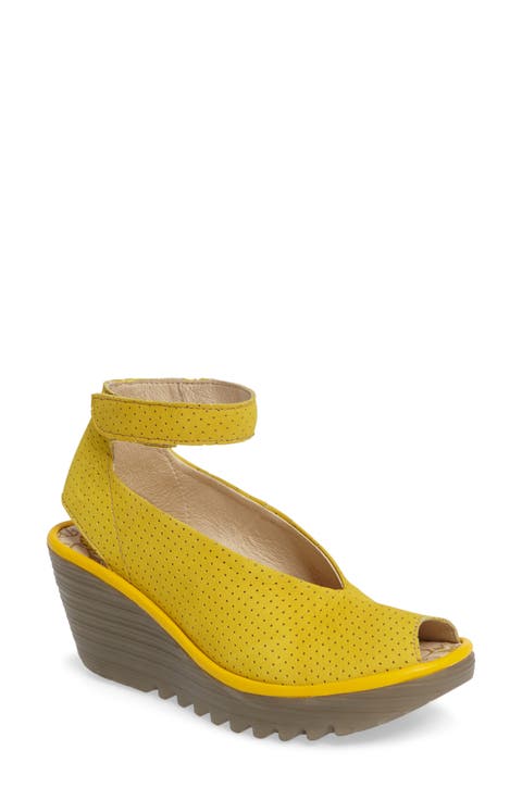 'Yala' Perforated Leather Sandal