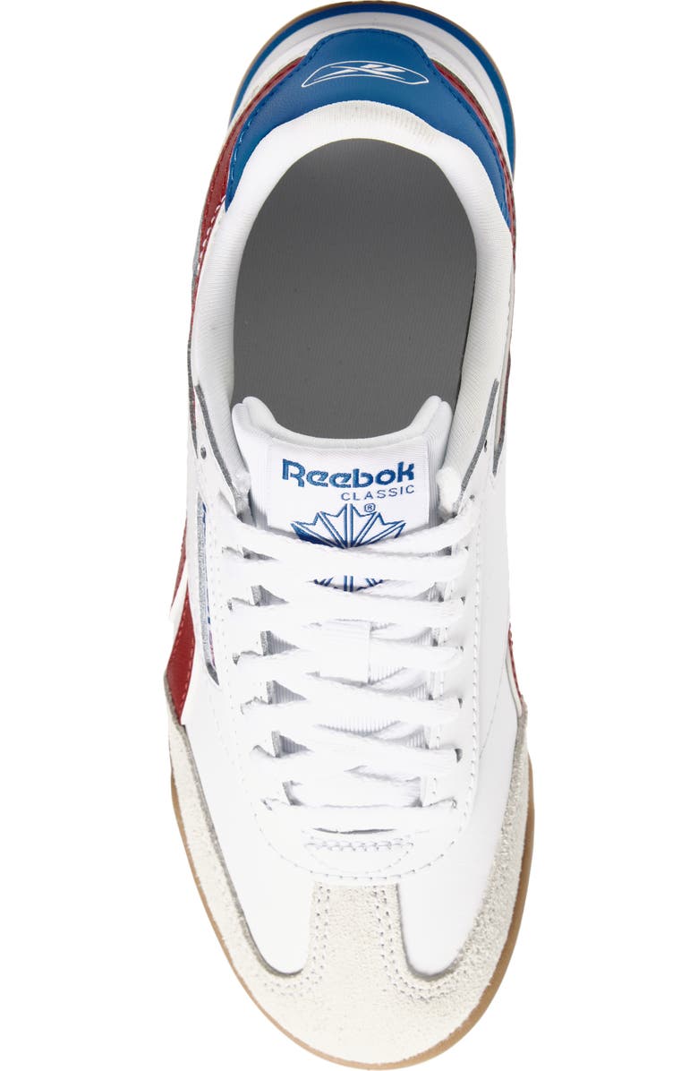 Reebok Kids' Campio XT Soccer Sneaker, Alternate, color, White/Red/Blue/Gum