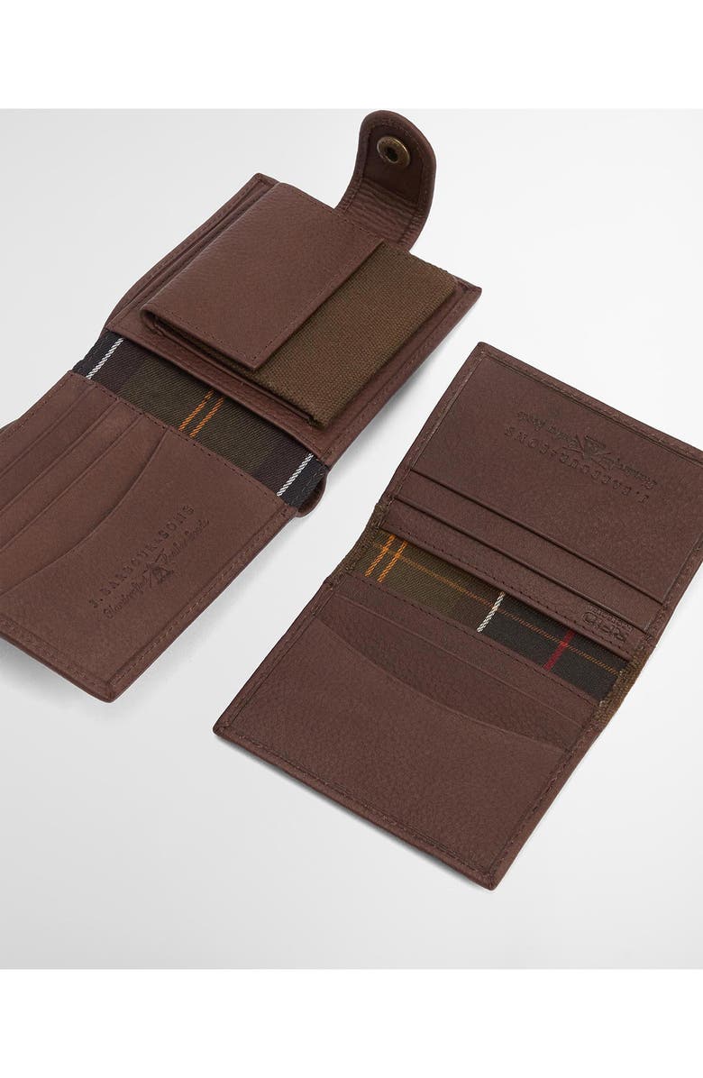 Barbour Padbury Leather Gift Set, Alternate, color, Brown