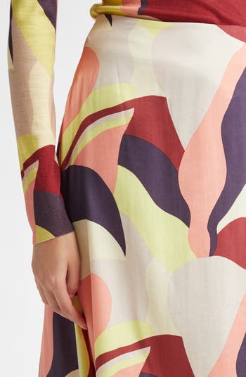 【2024AW】marimekko マリメッコ/ Kreppi Kamelia スカート Marimekko Kreppi Kamelia Midi Skirt | Nordstromrack