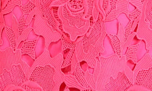 Adelyn Rae Jade Strapless Woven Lace Dress In Pink