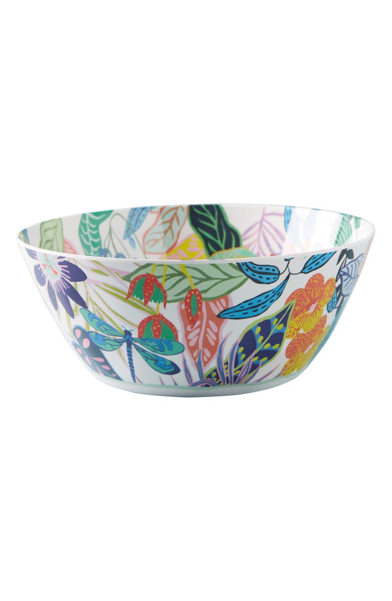 Anthropologie Home Anthropologie Tropical Melamine Serving Bowl, Alternate, color,