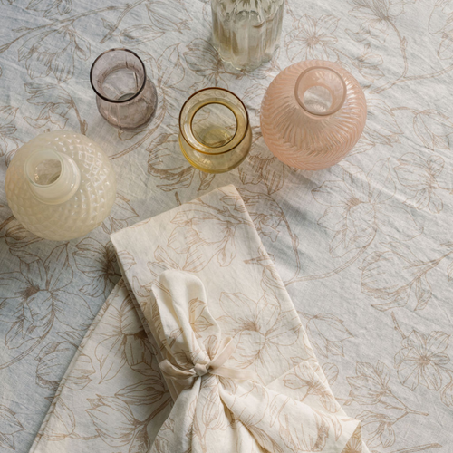 Cg Hunter Blush Lilies Napkins