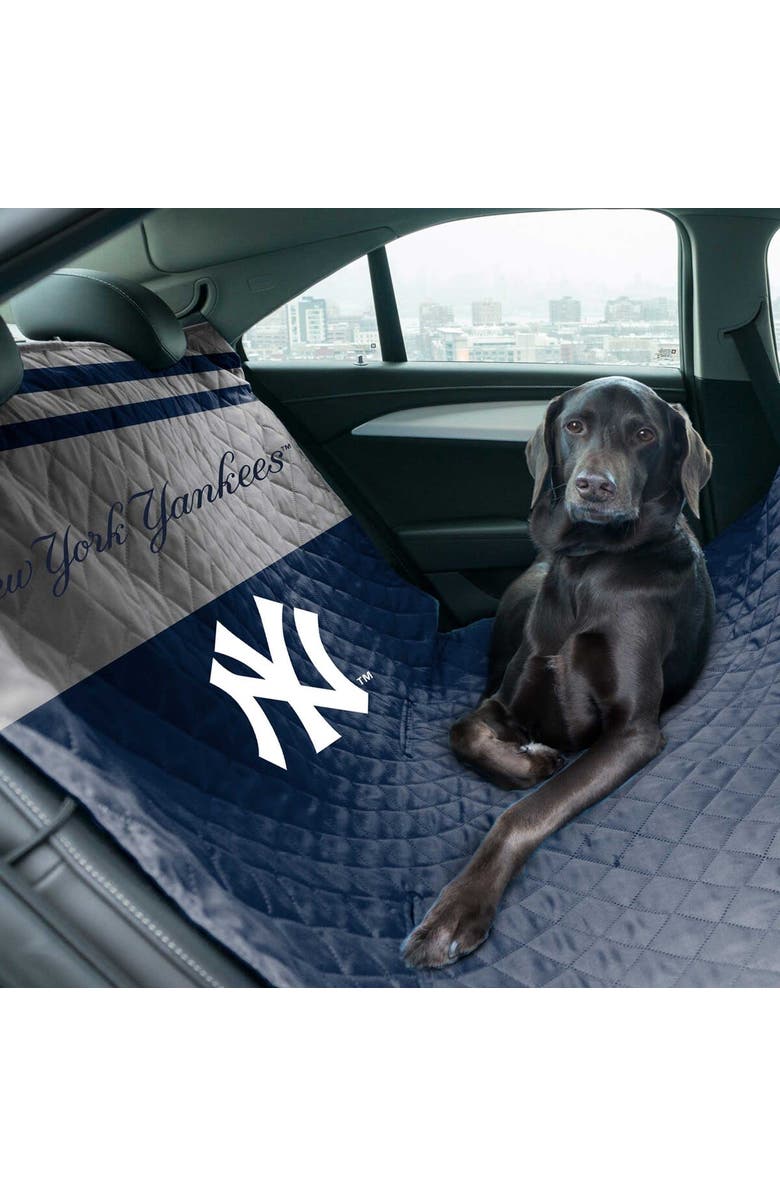 Pegasus New York Yankees Pet Hammock Car Seat Protector, Alternate, color, Navy