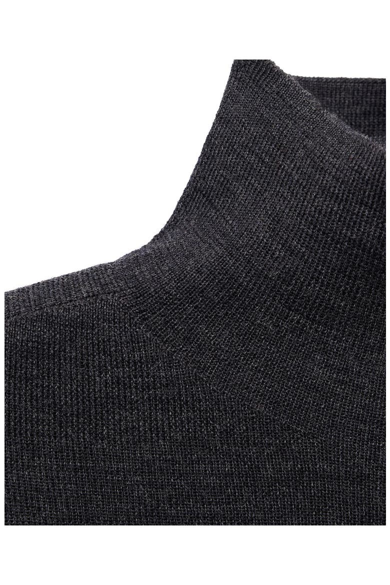 Wool Turtleneck Sweater, Alternate, color, CHARCOAL