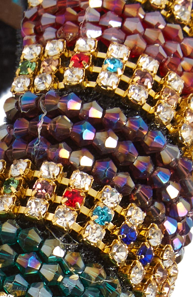 Tasha Beaded Rhinestone Headband, Alternate, color, 