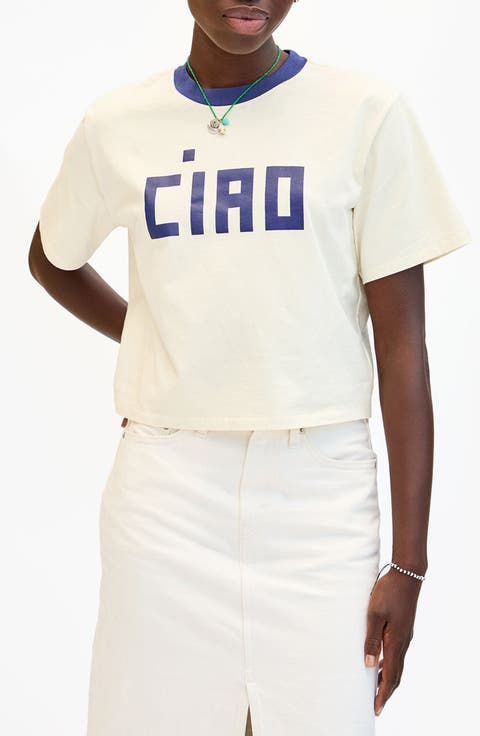 Le Caree Block Ciao T-Shirt