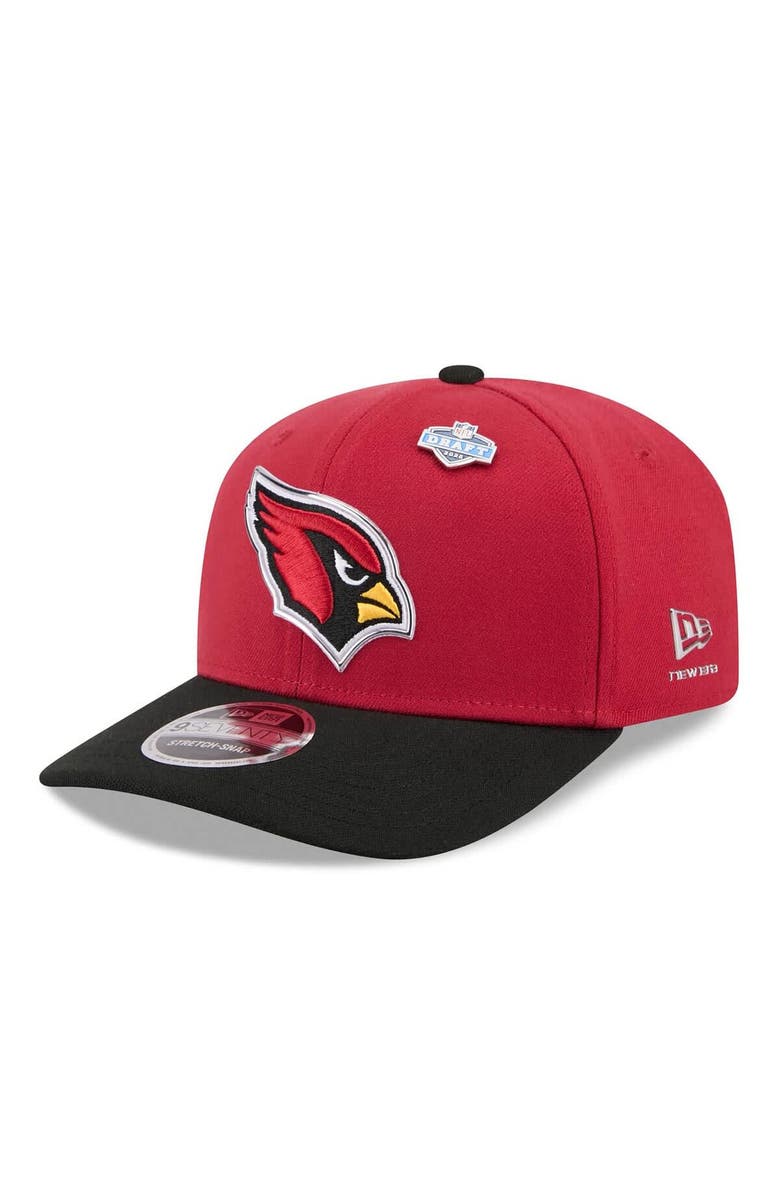 New Era Men's New Era  Cardinal/Black Arizona Cardinals 2026 NFL Draft 9SEVENTY Adjustable Hat, Main, color, Cardinal