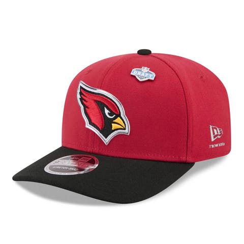 Men's New Era  Cardinal/Black Arizona Cardinals 2026 NFL Draft 9SEVENTY Adjustable Hat