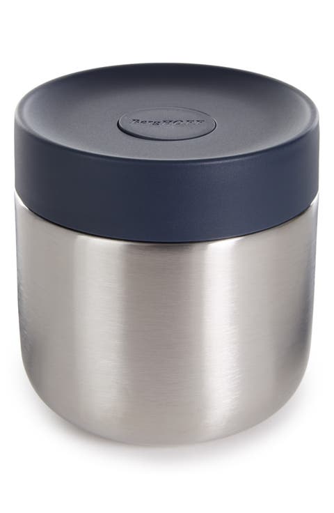 Nommie 12-Ounce Stainless Steel Food Container