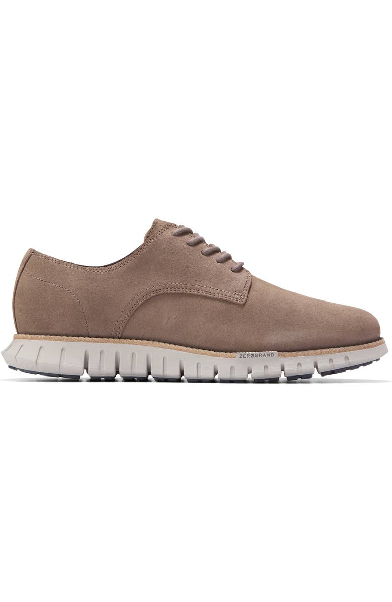 Cole Haan ZeroGrand Remastered Plain Toe Derby, Alternate, color, Lava Suede/ Drizzle