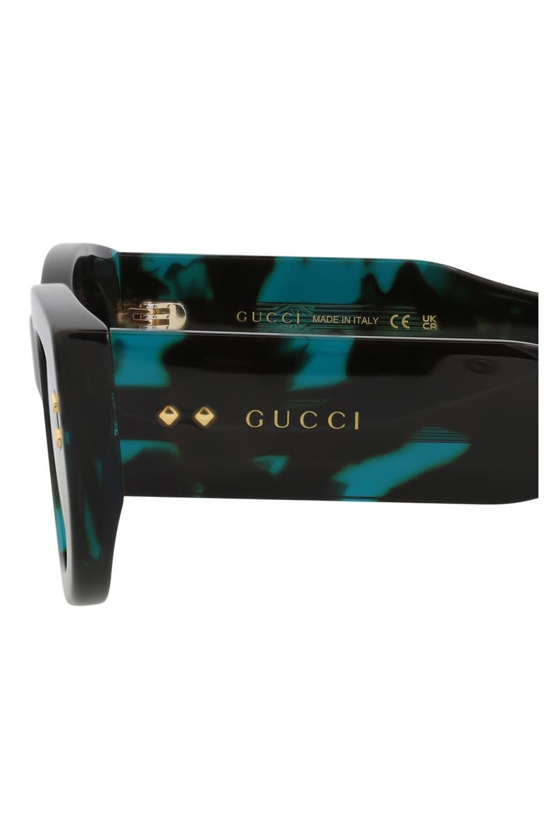 51mm Rectangle Sunglasses, Alternate, color, HAVANA HAVANA GREY