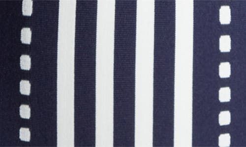 Lemlem Elsi High Waist Bikini Bottoms In Eshe Navy