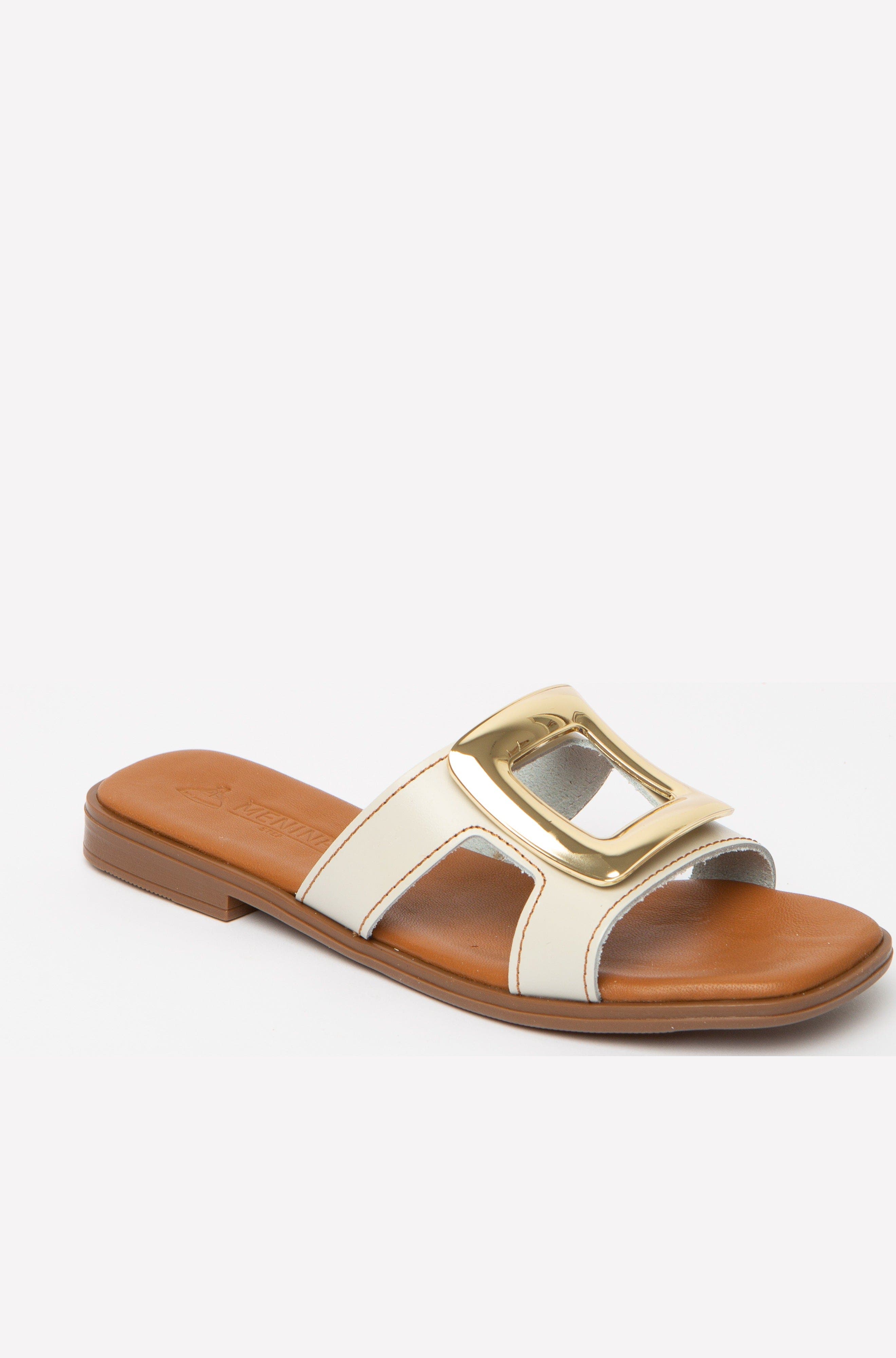 Brisa Flat Sandal, Alternate, color, Ivory