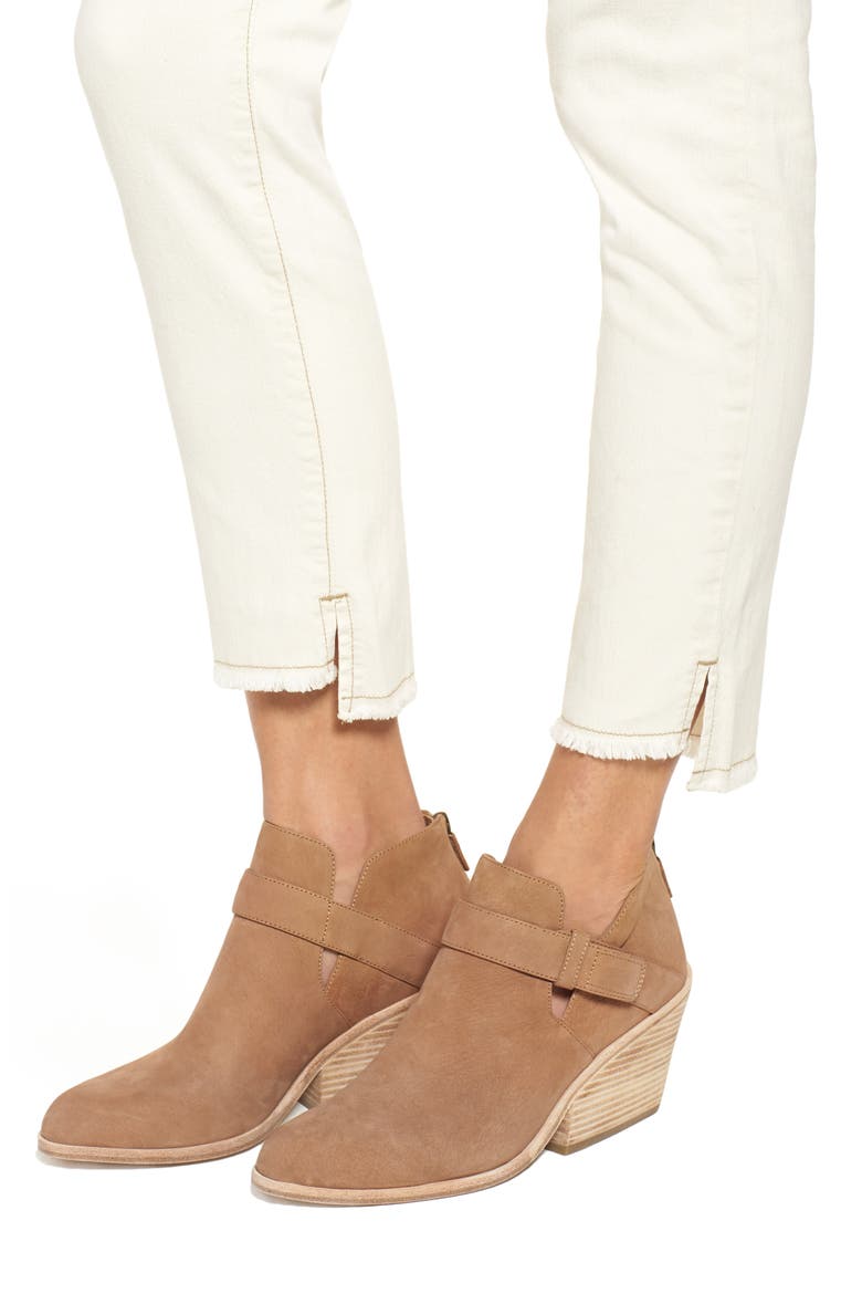 Stretch Organic Cotton Slim Ankle Jeans, Alternate, color, UNDYED NATURAL