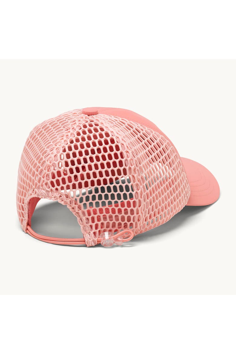 Trekker Trucker Hat, Alternate, color, Pink