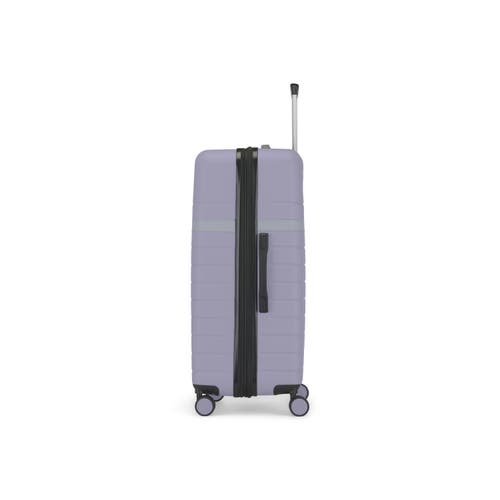 Bugatti Lisbon Hardside Check-in Large Luggage With Expansion In Lilac