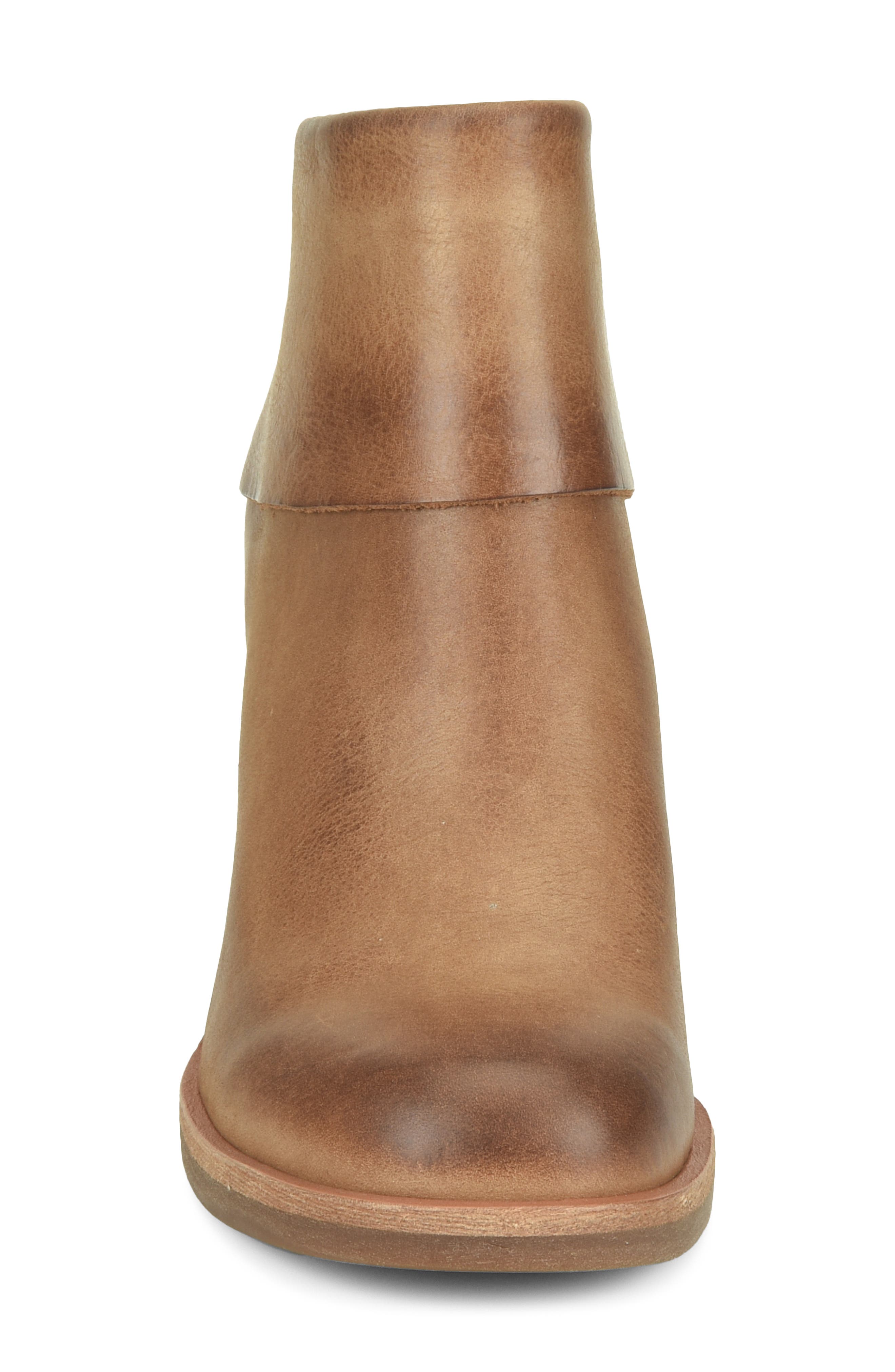 Seri Bootie, Alternate, color, BROWN LEATHER