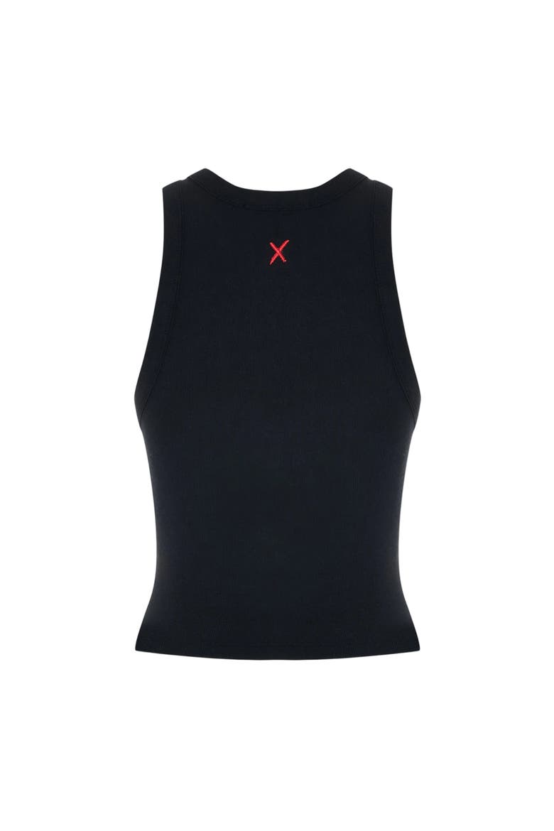 Daydreamers Wide Strap Tank Top, Alternate, color, BLACK