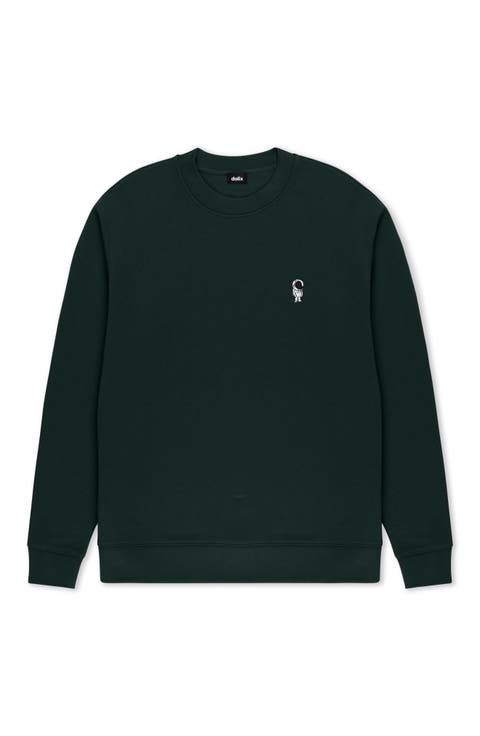 Astronaut Relaxed Midweight Fleece Crewneck Sweatshirt