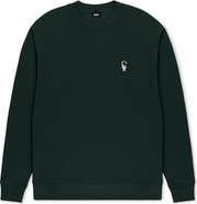 Dalix Astronaut Relaxed Midweight Fleece Crewneck Sweatshirt