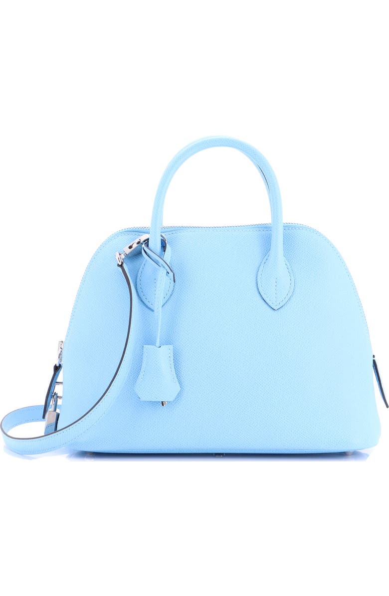 Pre-Owned Hermes Bolide 1923 Bag Epsom 25, Main, color, Celeste