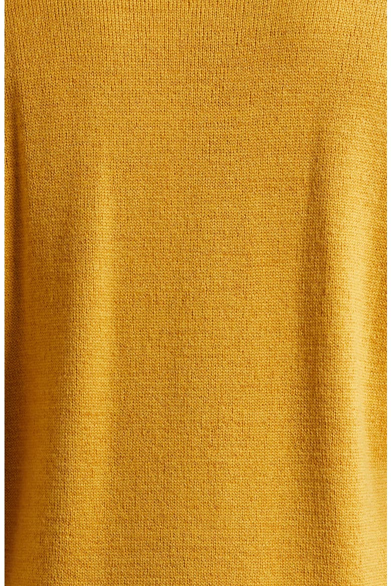 Compass Logo Wool Blend Sweater, Alternate, color, MUSTARD