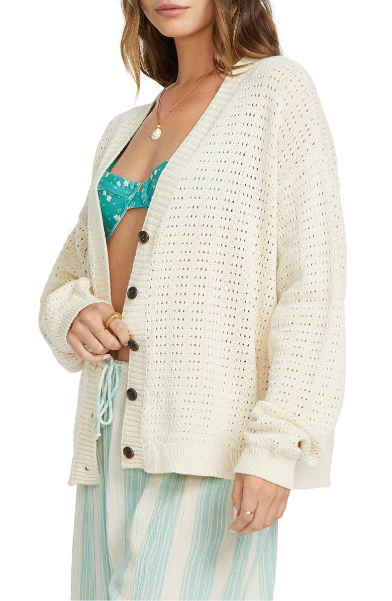 Billabong Crop Cardigan, Alternate, color, 